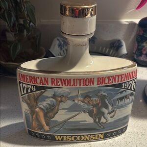 American Revolution Bicentennial Commemorative Decanter